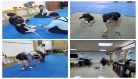 한가위 한마당: 팽이치기와 굴렁쇠