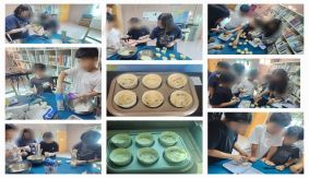 4학년 영어-초코칩 머핀을 만들고 영어로 설명하는 글쓰기